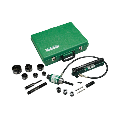 Hydraulic Knockout Kit with Hand Pump and Slug-Buster&reg; Punches Auto Electric Service Ltd.