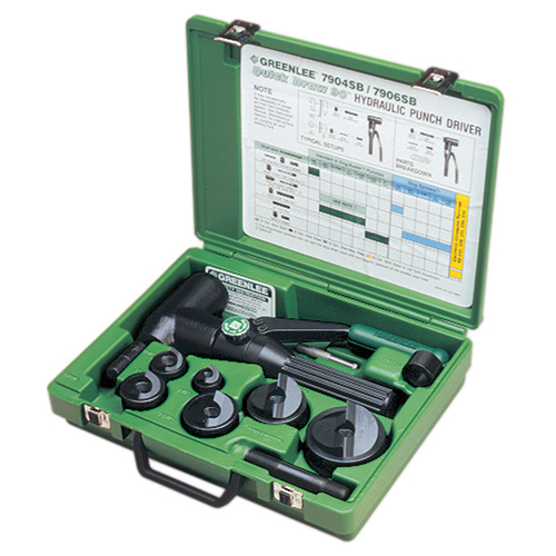 Ensemble de poinçonnage hydraulique Quick Draw 90 avec poinçons SlugBuster Auto Electric Service Ltd.