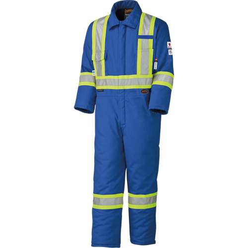 5522A High Visibility FR Rated & Arc Rated Safety Coveralls, Size 2X-Large, Royal Blue, 58 cal/cm² Auto Electric Service Ltd.