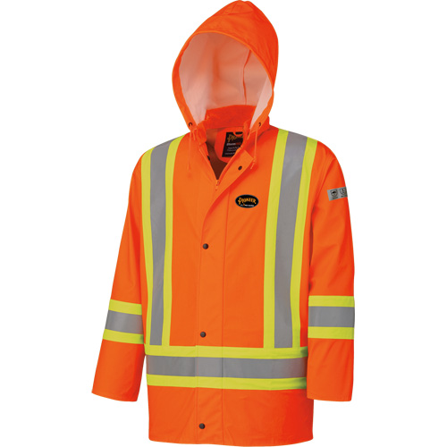 5892 Veste FR imperm&eacute;able haute visibilit&eacute;, 2T-Grand, Orange haute visibilit&eacute; Auto Electric Service Ltd.