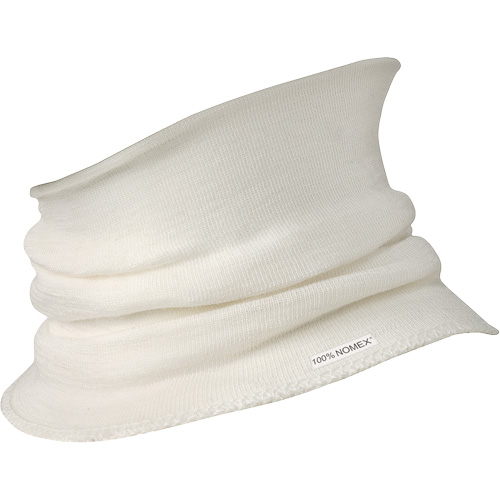 C207 Neck Warmer & Wind Guard, White, Nomex&reg; Auto Electric Service Ltd.