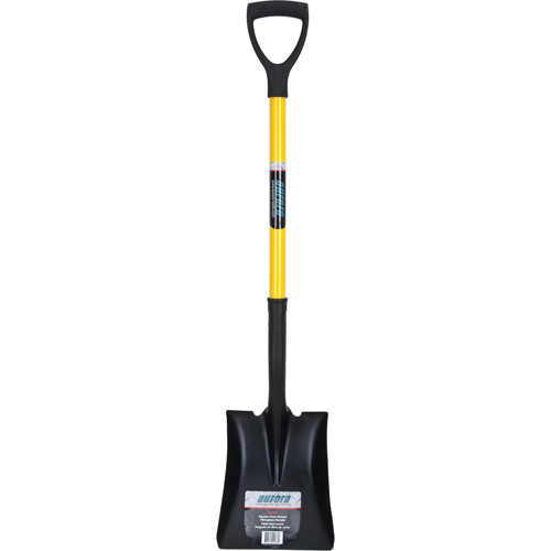 Square Point Shovel, Fibreglass, Tempered Steel Blade, D-Grip Handle, 32-1/2" Long Auto Electric Service Ltd.