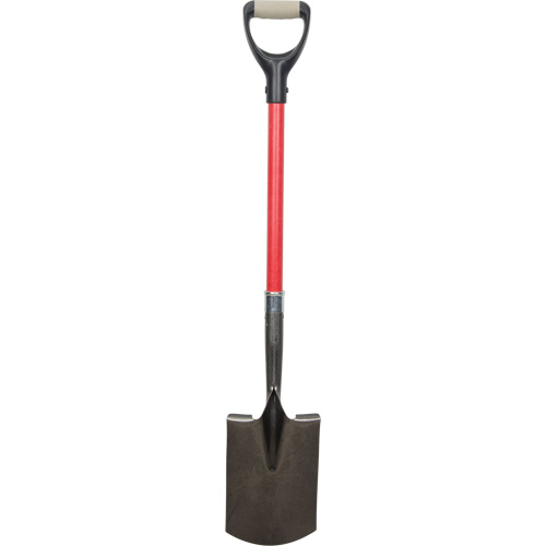 Pelles robustes, Fibre de verre, Lame Acier au carbone, Manche en Prise en D, Longueur 30-1/2" Auto Electric Service Ltd.