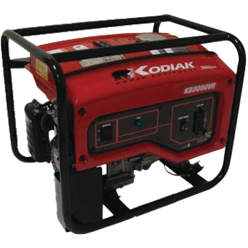 G&eacute;n&eacute;ratrice portative Kodiak KD3000VR, 2400 W nominale, 120 V, R&eacute;servoir de 16 L Auto Electric Service Ltd.