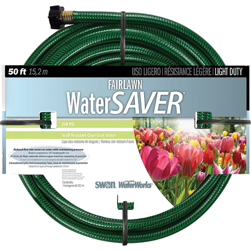 Boyaux d'arrosage pour travaux l&eacute;gers Fairlawn Watersaver , Nylon, 1/2" dia x 50' Auto Electric Service Ltd.