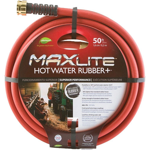 Tuyaux pour eau chaude, Caoutchouc, 5/8" dia. x 50' lo Auto Electric Service Ltd.
