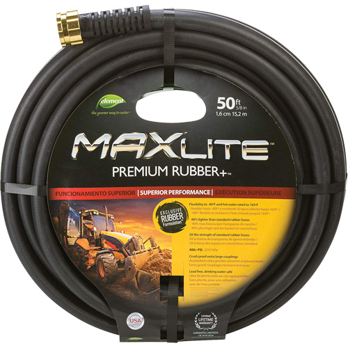 Commercial Duty Hoses, Rubber, 5/8" dia. x 50' Auto Electric Service Ltd.
