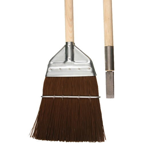 Railway & Track Broom with Chisel, Wood Handle, Polypropylene Bristles, 56" L Auto Electric Service Ltd.