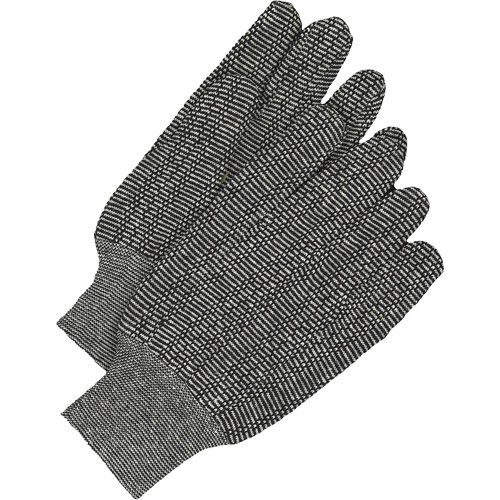 Classic Jersey Gloves, One Size, Salt & Pepper, Unlined, Knit Wrist Auto Electric Service Ltd.