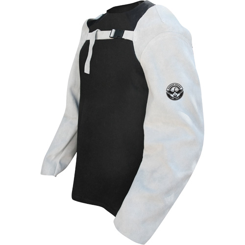 Leather Welding Sleeves, 24" L, Pearl Grey Auto Electric Service Ltd.