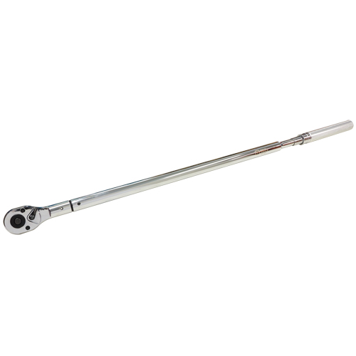 Heavy-Duty Micro-Adjustable Torque Wrench, Click, 3/4" Square Drive, 100 - 600 ft-lbs. Auto Electric Service Ltd.