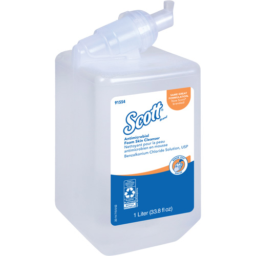 Nettoyant antimicrobien pour la peau Control de Scott, Mousse, 1 L, Sans parfum Auto Electric Service Ltd.