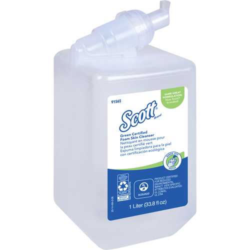 Nettoyant pour la peau certifi&eacute; &eacute;cologique Essential de Scott, Liquide, 1 L, Cartouche en plastique, Sans parfum Auto Electric Service Ltd.