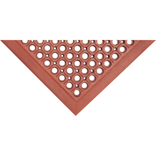 Competitor Series Mats, Slotted, 3' x 5' x 7/8", Orange, Natural Rubber Auto Electric Service Ltd.