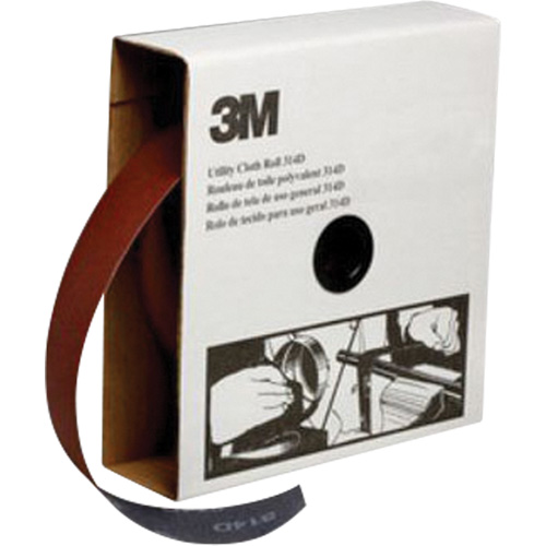 Utility Sanding Roll, Aluminum Oxide, 2" W x 150' L, P400 Grit Auto Electric Service Ltd.