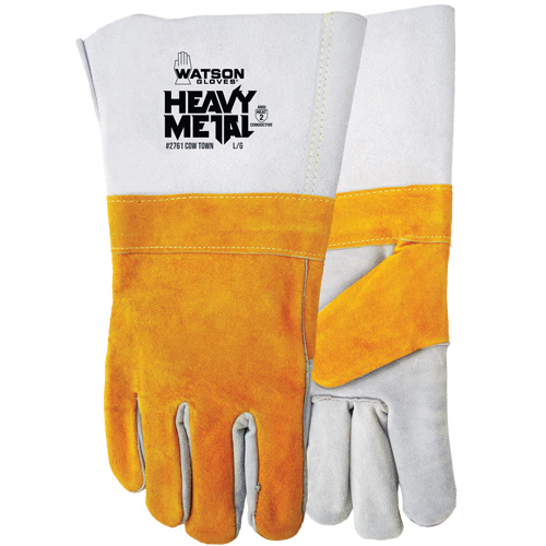 Cow Town Flame-Resistant Gloves, Split Cowhide, Size Large Auto Electric Service Ltd.