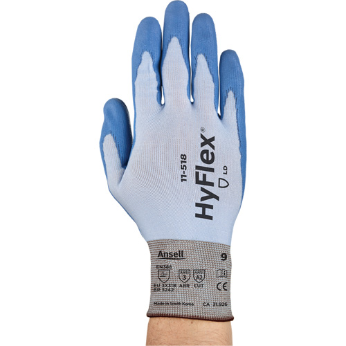 Gants Hy-Flex 11-518, Taille Petit/7, Calibre 18, Rev&ecirc;tement Polyur&eacute;thane, Enveloppe en Dyneema, ASTM ANSI niveau A2/EN 388 niveau B Auto Electric Service Ltd.