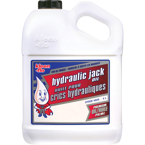 Hydraulic Jack Fluid, 4 L, Jug Auto Electric Service Ltd.
