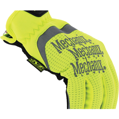 FastFit&reg; High-Visibility Work Gloves, Synthetic Palm, Size Medium/9 Auto Electric Service Ltd.