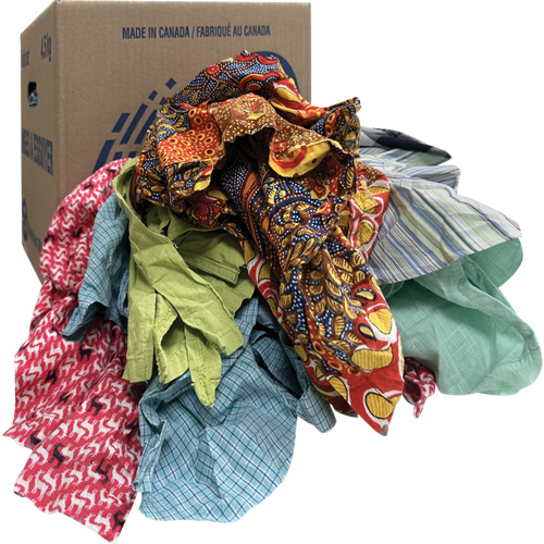 Wiper Rags, Mix Colours, 10 lbs. Auto Electric Service Ltd.