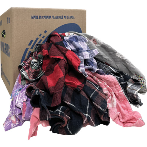 Chiffons d'essuyage, Flanelle, 10 lb Auto Electric Service Ltd.