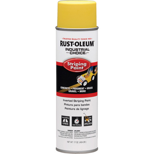 Industrial Choice&reg; S1600 System Inverted Striping Spray Paint, Yellow, 18 oz., Aerosol Can Auto Electric Service Ltd.