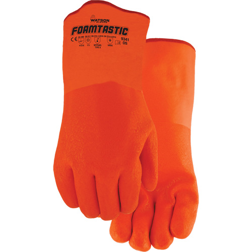 Foamtastic Gloves, One Size, PVC Coating, Foam Shell Auto Electric Service Ltd.