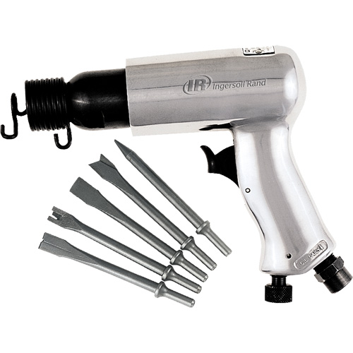 Marteau pneumatique avec jeu de burins, 3 pi³/min, 1/4" NPT, 3500 coups/min, 11/16" x 2-5/8" (17,46 mm x 66,68 mm) Auto Electric Service Ltd.