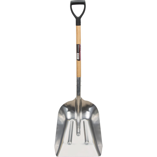 Scoop Shovel, Wood, Aluminum Blade, D-Grip Handle, 24-1/2" Length Auto Electric Service Ltd.