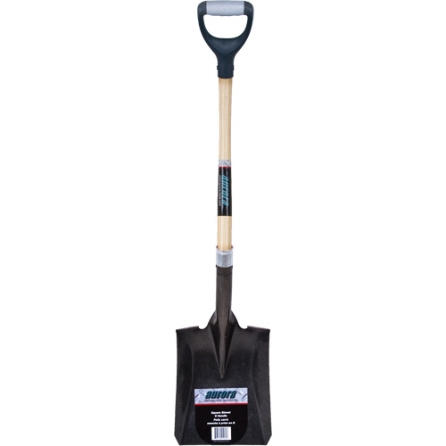 Pelle carr&eacute;e robuste, Bois dur, Lame Acier au carbone, Manche en Prise en D, Longueur 30" Auto Electric Service Ltd.