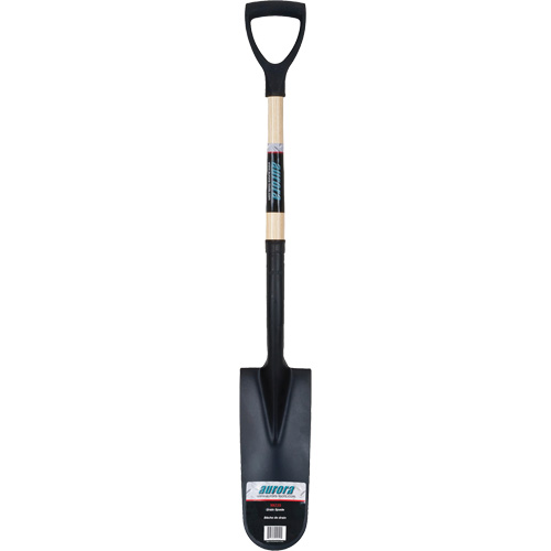 Heavy-Duty Drain Spade, Carbon Steel, 16" x 6" Blade, 29" L, D-Grip Handle Auto Electric Service Ltd.