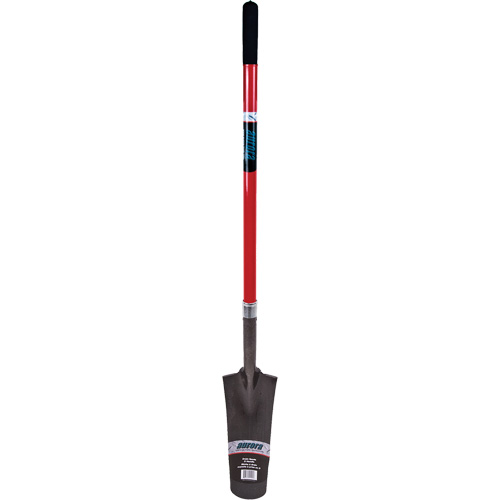 Pelle &agrave; drain robuste, Acier au carbone, Lame 16" x 6", 45" lo, Manche Droit Auto Electric Service Ltd.