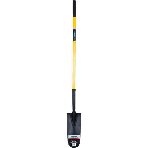 Pelle &agrave; drain, Acier durci, Lame 14" x 6", 46" lo, Manche Droit Auto Electric Service Ltd.