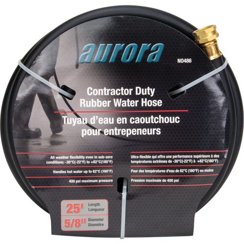 Contractor Duty Rubber Hose, Rubber, 5/8" dia. x 25' Auto Electric Service Ltd.