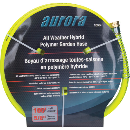 Hybrid Garden Hose, Copolymer, 5/8" dia. x 100' Auto Electric Service Ltd.