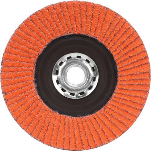 Flap Discs - Quick Trim SG Blaze R980P, 4-1/2" x 5/8"-11, Type 27, 40 Grit, Ceramic Auto Electric Service Ltd.