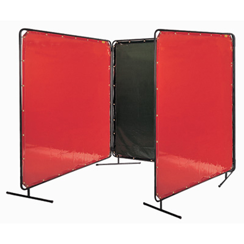 &eacute;cran et cadre pour soudage, Vert olive, 6' x 6' Auto Electric Service Ltd.