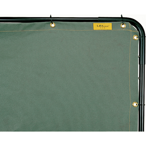 &eacute;cran et cadre pour soudage, Vert olive, 6' x 6' Auto Electric Service Ltd.
