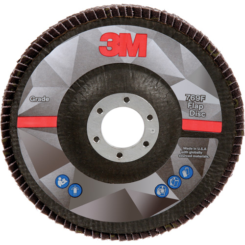 Disque &agrave; lamelles &agrave; changement rapide 769F, 5" x 7/8", Type 29, Grain 40+, C&eacute;ramique Auto Electric Service Ltd.