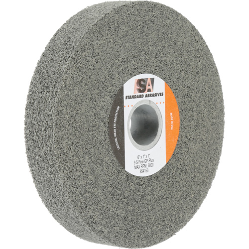 Meule &agrave; usage g&eacute;n&eacute;ral Standard Abrasives, 6" x 1", Arbre de 1", Carbure de silicium Auto Electric Service Ltd.