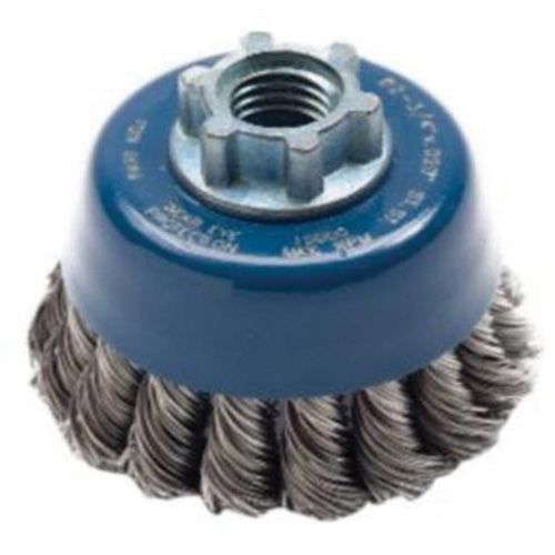 Brosse-boisseau &agrave; fils nou&eacute;s, 2-3/4" dia. x 5/8"-11 arbre Auto Electric Service Ltd.