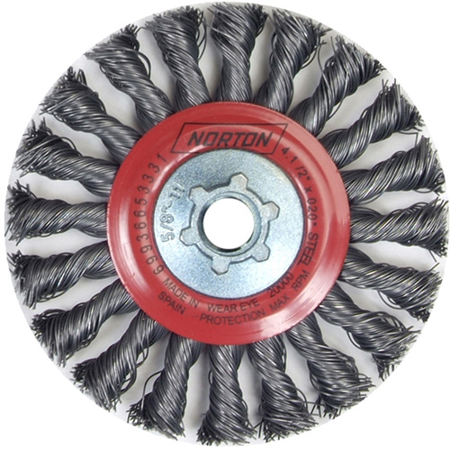 Roue compl&egrave;te de c&acirc;ble de torsion, Dia. 4", Fils 0,02", Arbre 5/8"-11, Acier Auto Electric Service Ltd.