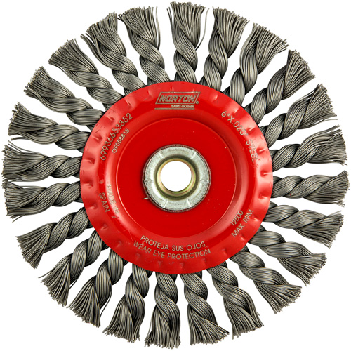 Roue compl&egrave;te de c&acirc;ble de torsion, Dia. 6", Fils 0,023", Arbre 5/8"-11, Acier Auto Electric Service Ltd.