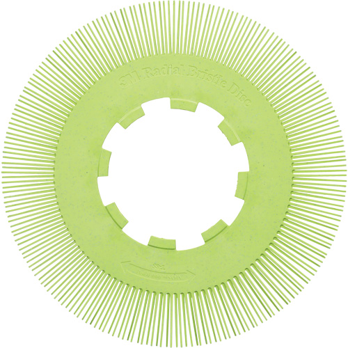 Scotch-Brite Type S Precision Radial Bristle Brush PN-RB without Adapter, Ceramic, 50+ Grit, 8" Dia. Auto Electric Service Ltd.