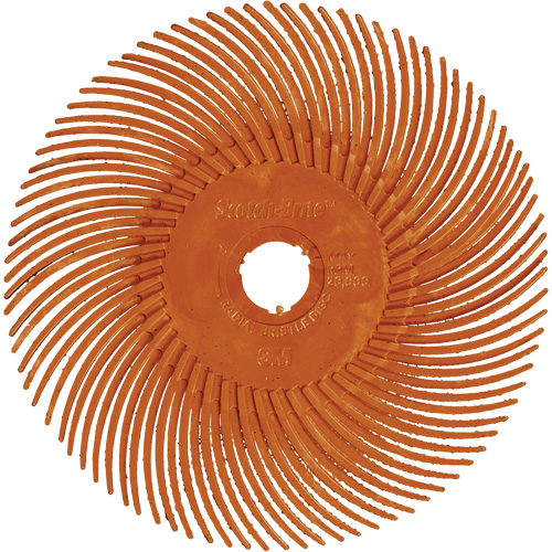 Scotch-Brite Type C Precision Radial Bristle Brush PN-RB, Ceramic, 80+ Grit, 3" Dia. Auto Electric Service Ltd.