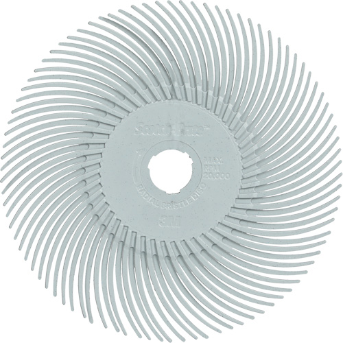 Scotch-Brite Type C Precision Radial Bristle Brush PN-RB, Ceramic, 120+ Grit, 3" Dia. Auto Electric Service Ltd.