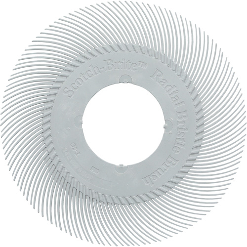 Scotch-Brite Type C Precision Radial Bristle Brush PN-RB without Adapter, Ceramic, 120+ Grit, 6" Dia. Auto Electric Service Ltd.