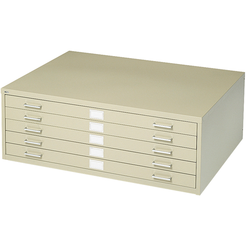 Classeurs en acier pour plans, 5 Tiroirs, 53-3/8" la x 41-3/8" p x 16-1/2" h Auto Electric Service Ltd.