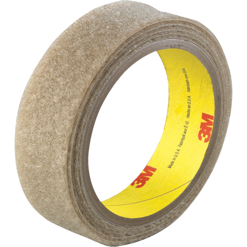 Flame-Resistant Fastener, Loop, 50 yds x 1", Adhesive, Beige Auto Electric Service Ltd.