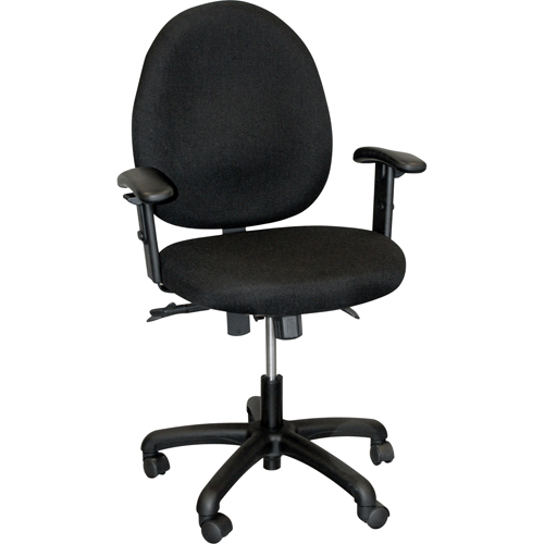 Chaise de dactylo ergonomique avec dossier moyen de s&eacute;rie 900, &agrave; dessin, Ajustable Hauteur, Capacit&eacute; 250 lb Auto Electric Service Ltd.